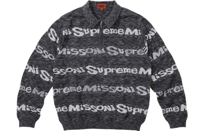 Supreme Supreme Missoni Zip L/S Polo
