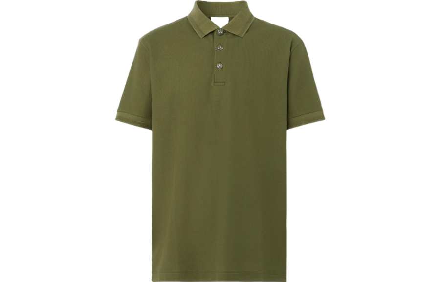 Burberry SS22 Polo Shirt Men's Olive