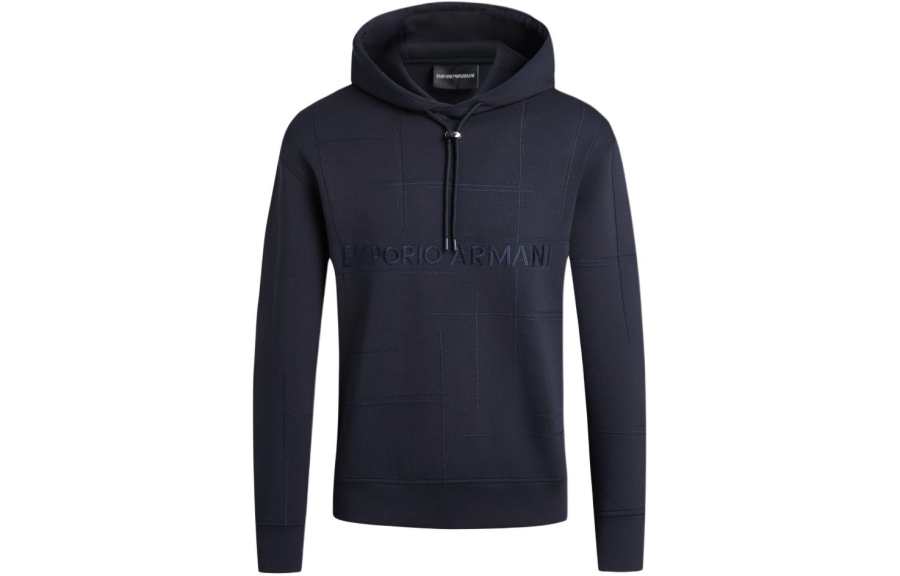 EMPORIO ARMANI SS24 Sweatshirt Men's Navy Blue