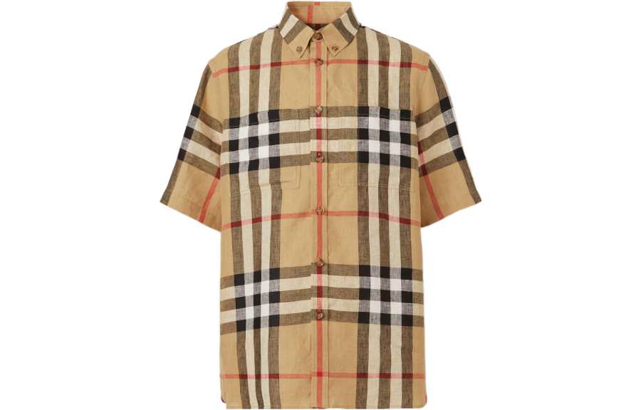 Burberry Shirt Men's Archive Beige