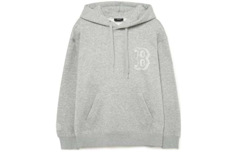 MLB MLB Sweatshirts Unisex Gray Hooded Moderate Regular