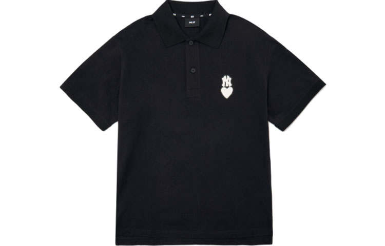 MLB MLB Base Logo Polo Shirt Men's Black