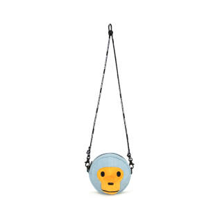 BABY MILO STORE BY A BATHING APE Fabric Crossbody Bag Unisex Blue
