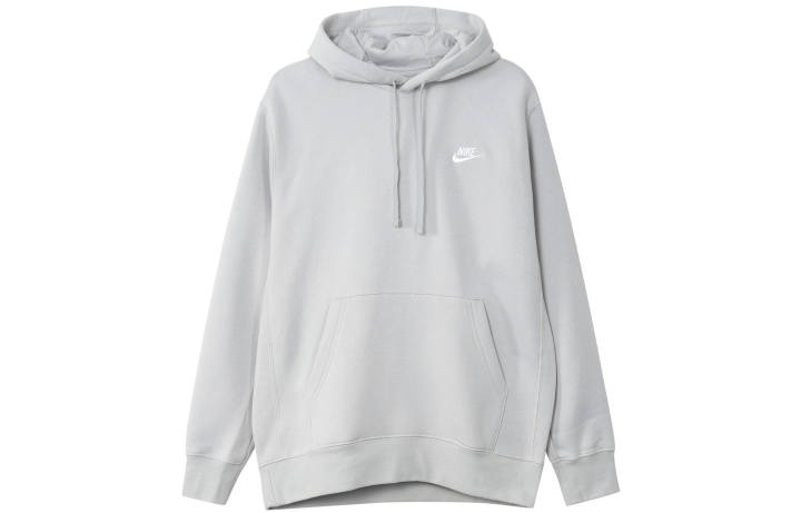 Nike Nike Sweatshirts Men's Light Smoke Gray Hooded Moderate Regular