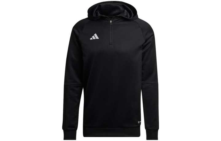 Adidas Adidas Sweatshirts Men's Black Hooded Moderate Straight Fit