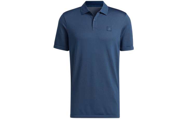 Adidas Adidas Polo Shirts Men's Blue Polo Collar Moderate Straight Fit