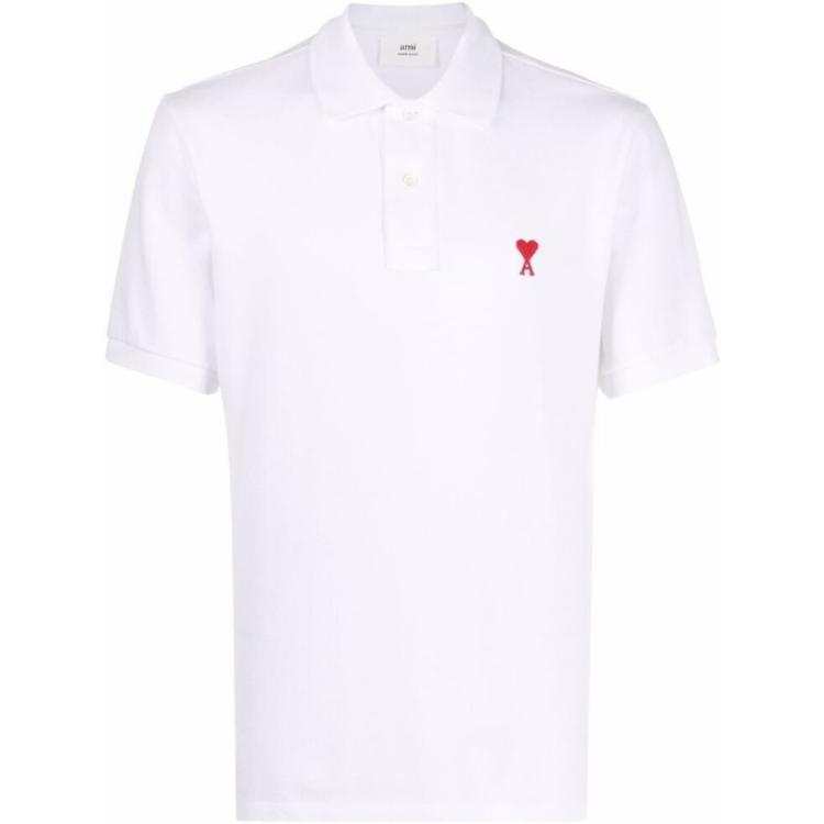 AMIPARIS SS21 Polo Shirt Unisex White