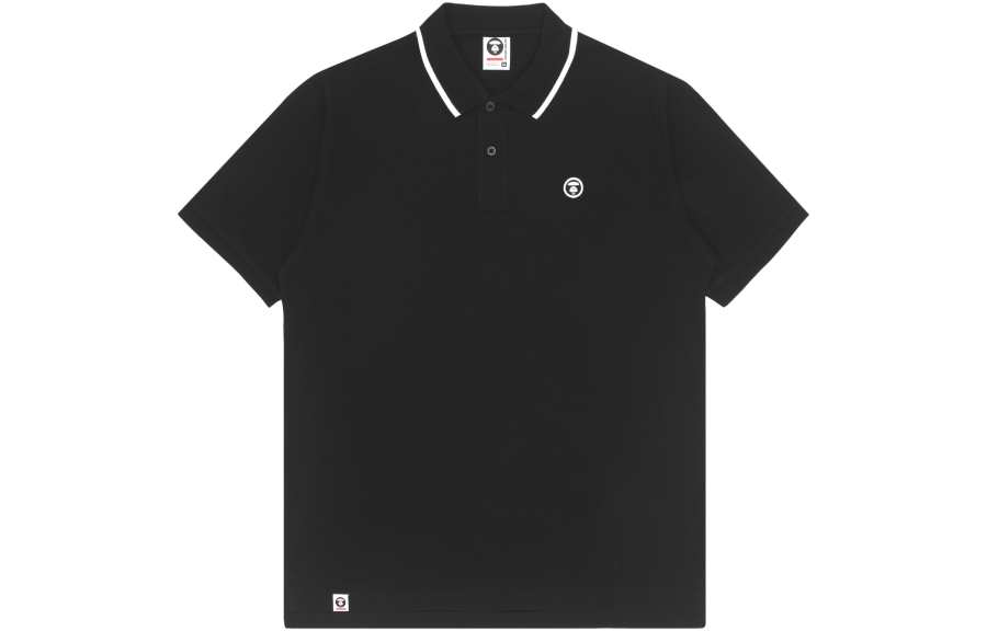 Aape Polo Shirts Men's Polo Collar Moderate Mock Two Piece