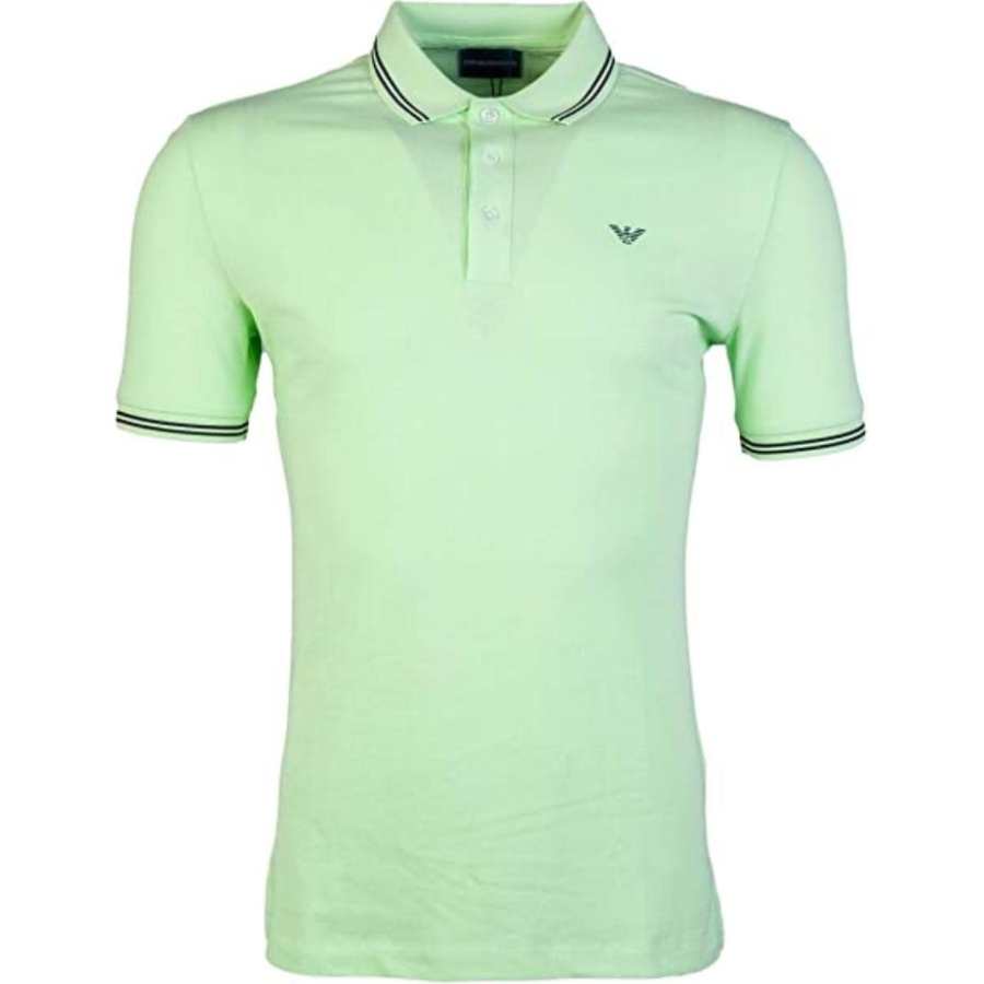 EMPORIO ARMANI Polo Shirt Men's Light Green