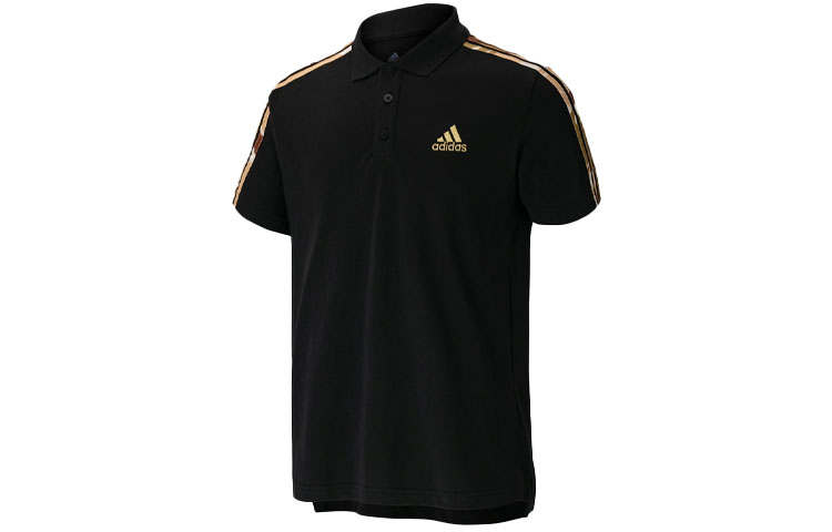 Adidas Adidas Polo Shirts Men's Polo Collar Moderate Straight Fit