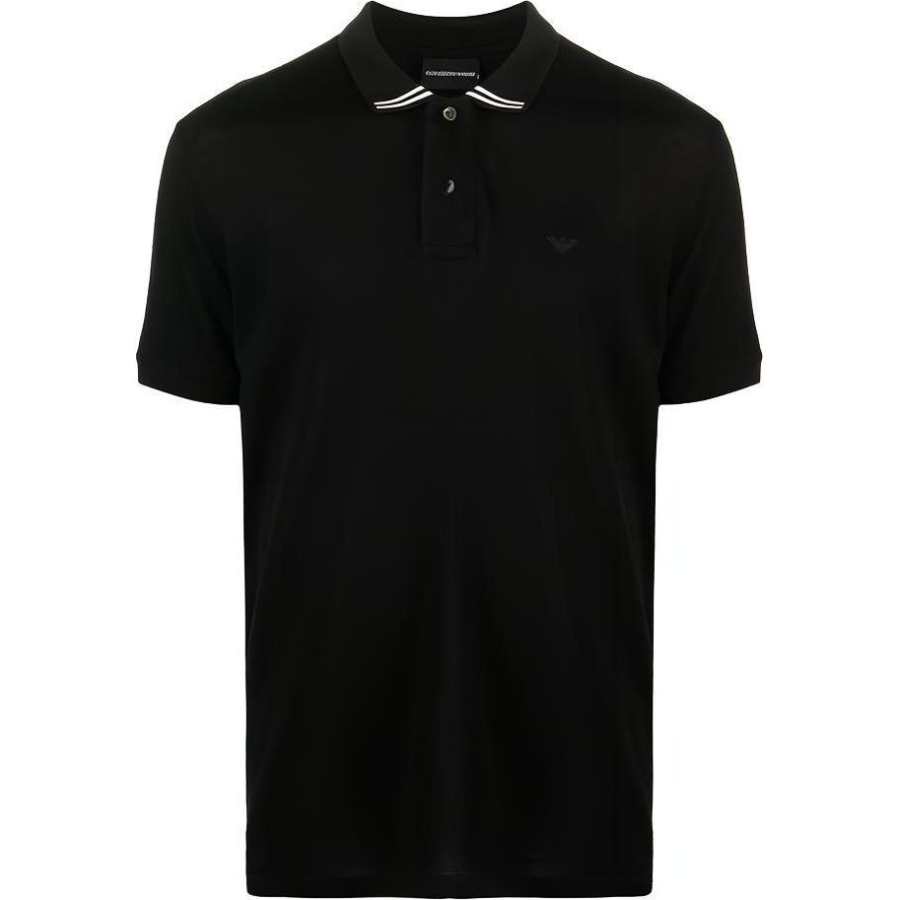 EMPORIO ARMANI Polo Shirt Men's Black