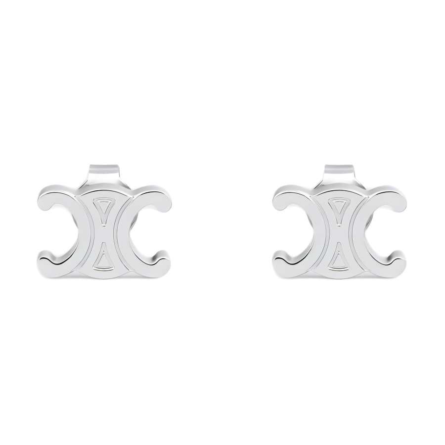 CELINE CELINE Triomphe Studs In Brass