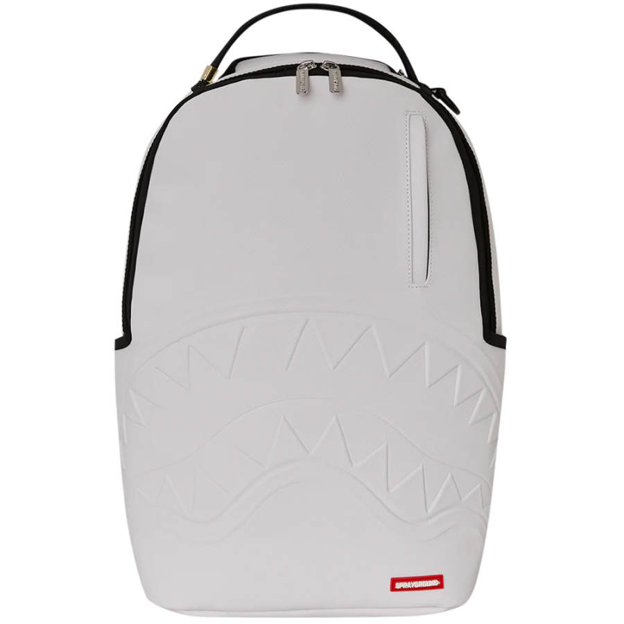 SPRAYGROUND SPRAYGROUND PVC Backpack Regular Unisex Raw White