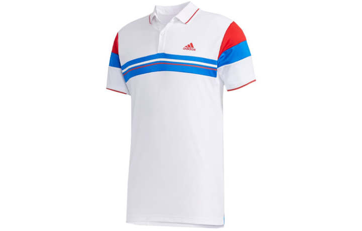 Adidas Adidas Polo Shirts Men's White Polo Collar Moderate Other
