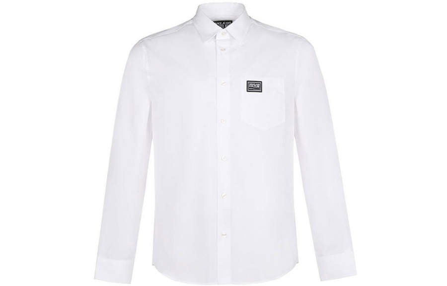 VERSACE JEANS COUTURE Shirts Men's White Lapel Moderate Other