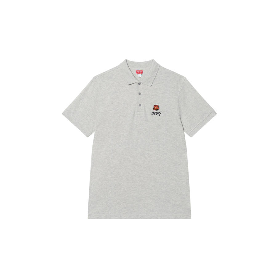 KENZO SS22 Polo Shirt Men's Light Gray