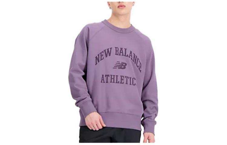 New Balance New Balance Sweatshirts Men's Purple Crew Neck Moderate Other