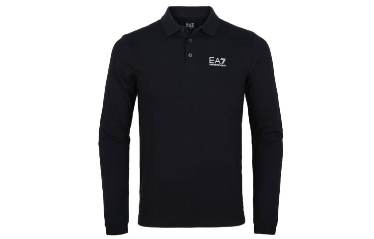 EMPORIO ARMANI EA7 Polo Shirt Men's Black