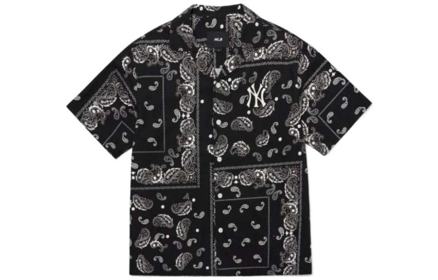 MLB Paisley New York Yankees Shirt Unisex Black