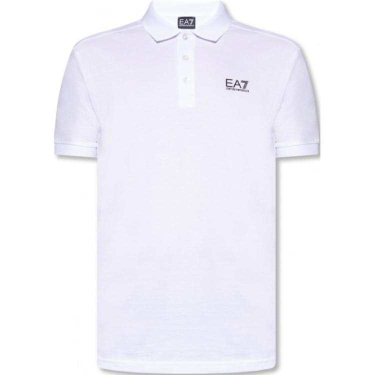 EMPORIO ARMANI EA7 Polo Shirt Men's White