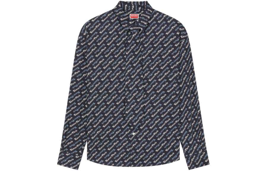 KENZO By Verdy Allover Logo Printed Shirt