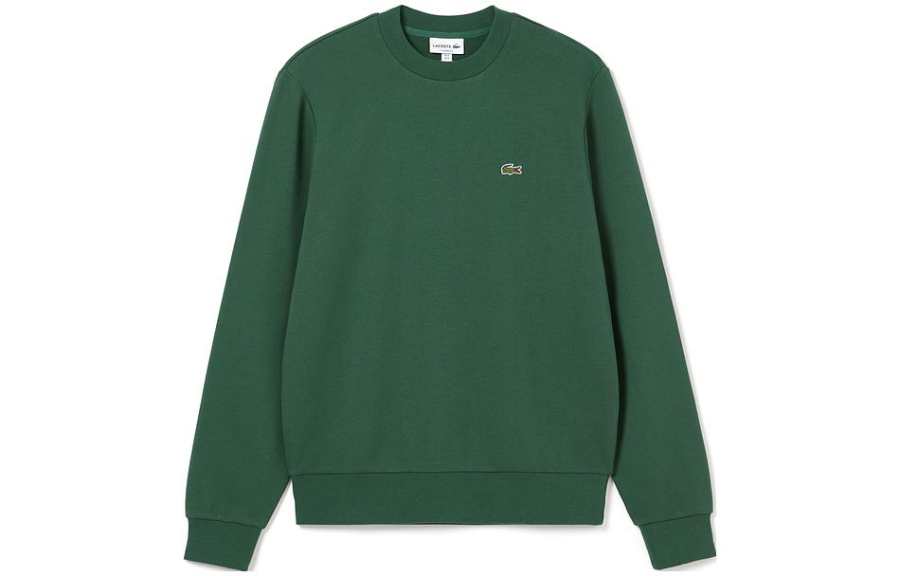 LACOSTE Lacoste Logo Patch Crewneck Sweatshirt