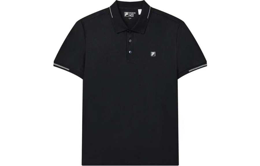 FILA Polo Shirts Men's Legend Blue Polo Collar Moderate Straight Fit