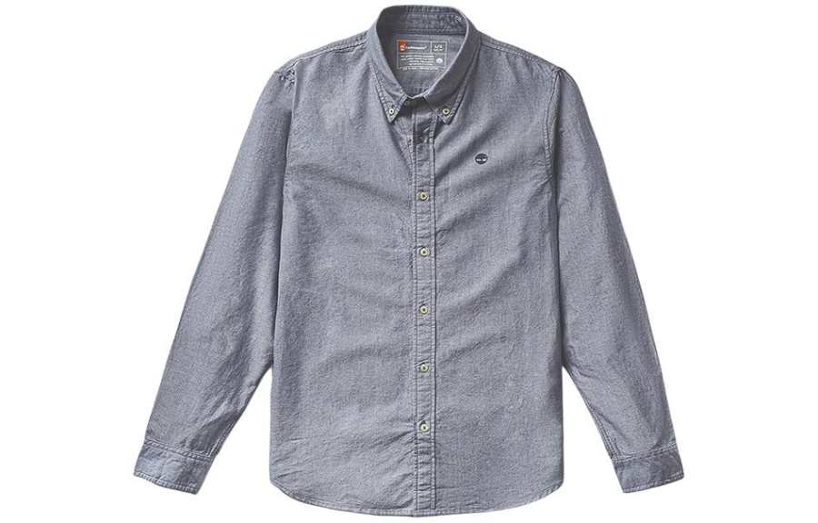 Timberland SS24 Shirt Men's Dark Sapphire