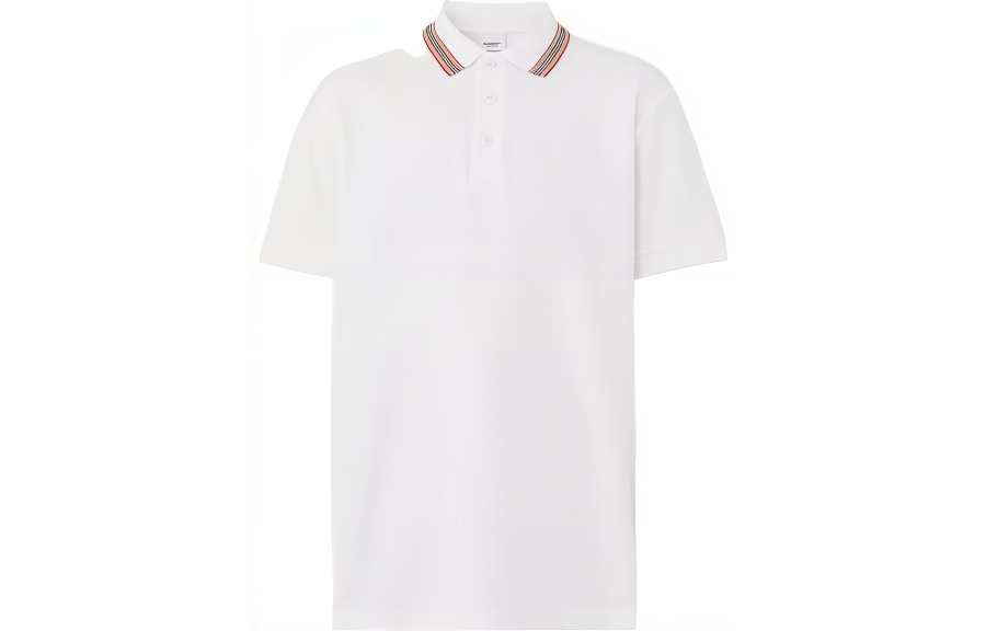 Burberry SS22 Polo Shirt Men's White