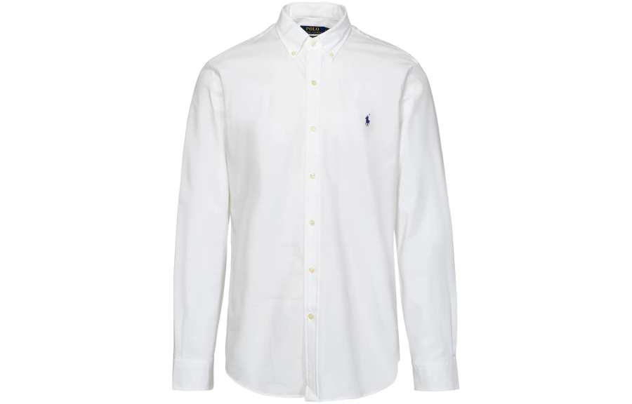 Polo Ralph Lauren Logo Embroidered Long Sleeved Shirt