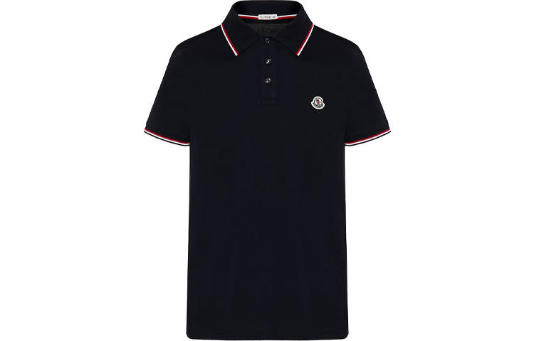 Moncler Moncler Logo Patch Polo Shirt