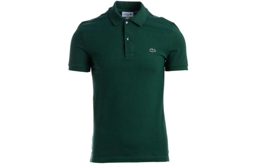 LACOSTE SS22 Polo Shirt Men's Dark Green