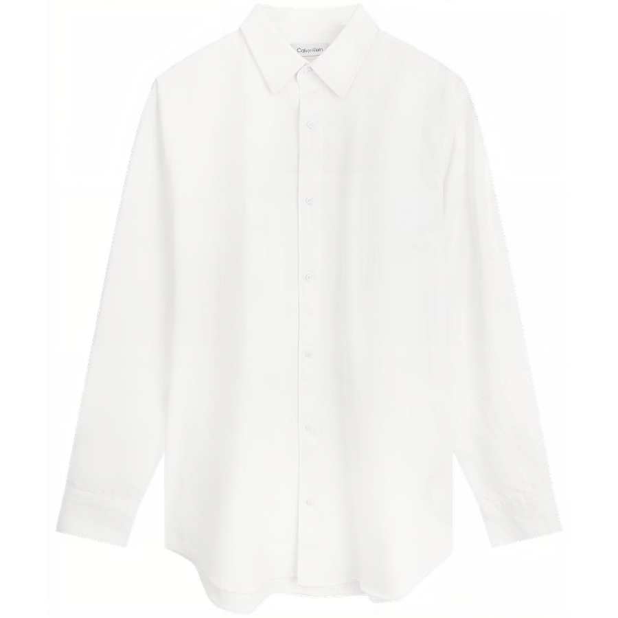 Calvin Klein Shirts Unisex Pointed Collar Moderate Other