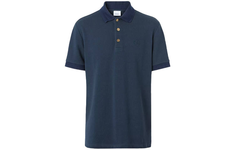 Burberry SS21 Polo Shirt Men's Marine Blue