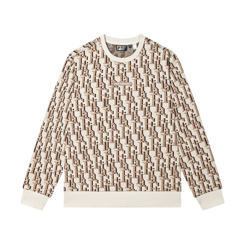 FILA Sweatshirt Men's All Over Print 2