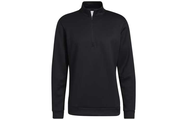 Adidas Adidas Sweatshirts Men's Black Stand Collar Moderate Regular