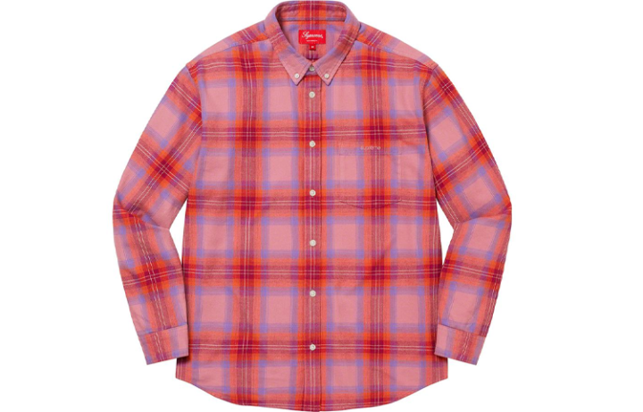 Supreme Supreme Brushed Plaid Flannel Shirt