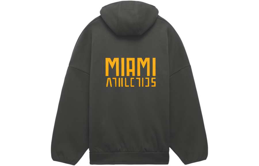 Fear Of God Athletics X University Of Miami Hurricanes Hoodie