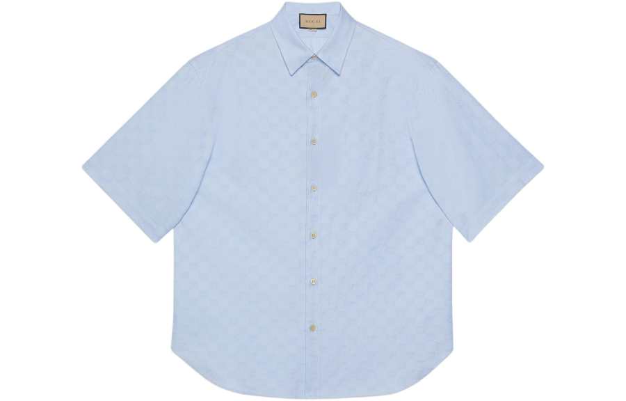 GUCCI SS24 Shirt Men's Light Blue