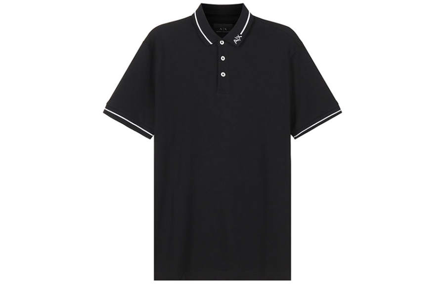 ARMANI EXCHANGE ARMANI EXCHANGEAE Polo Shirt Men's Black