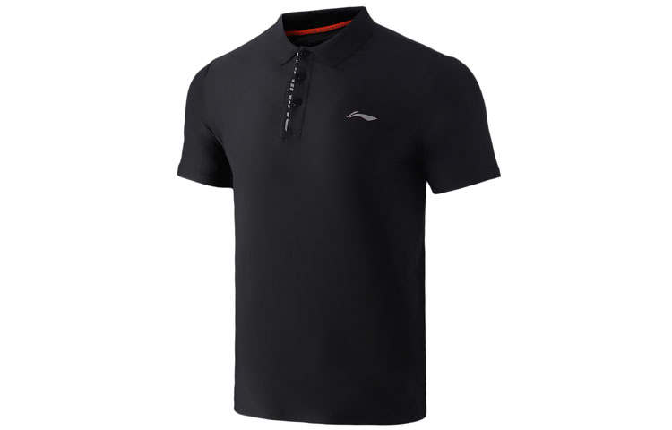 Li-Ning Li Ning Polo Shirts Men's Polo Collar Moderate Straight Fit