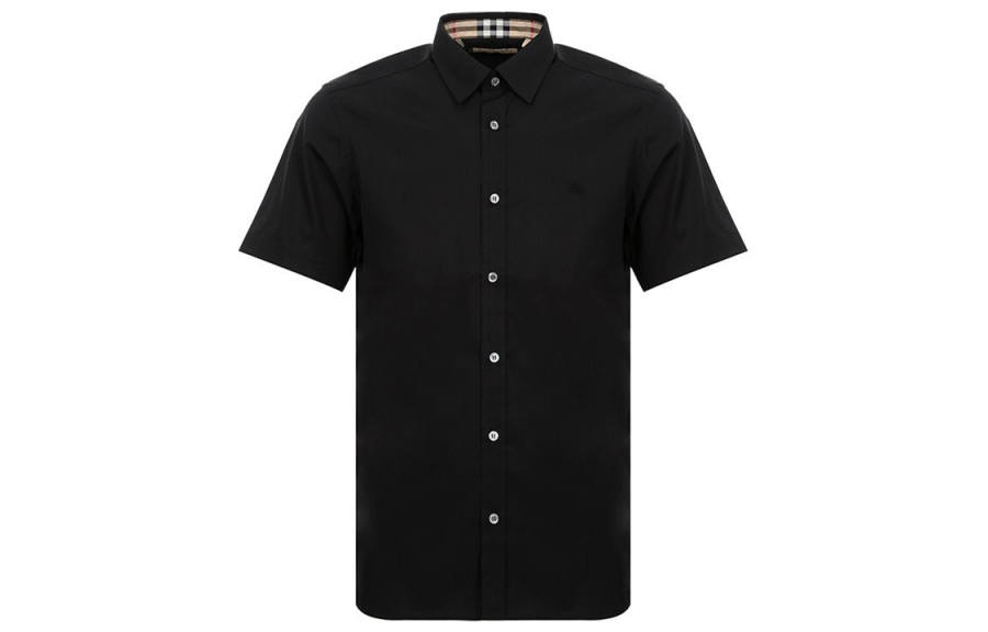 Burberry Polo Shirt Men's Black