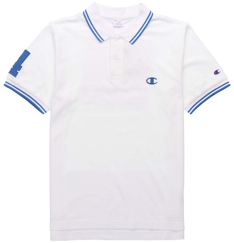 Champion Polo Shirt Japan Version Unisex White