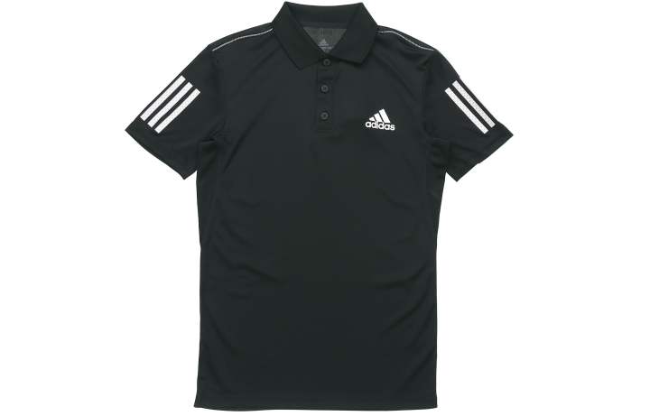 Adidas Adidas 3 Stripes Polo Shirt Men's Black