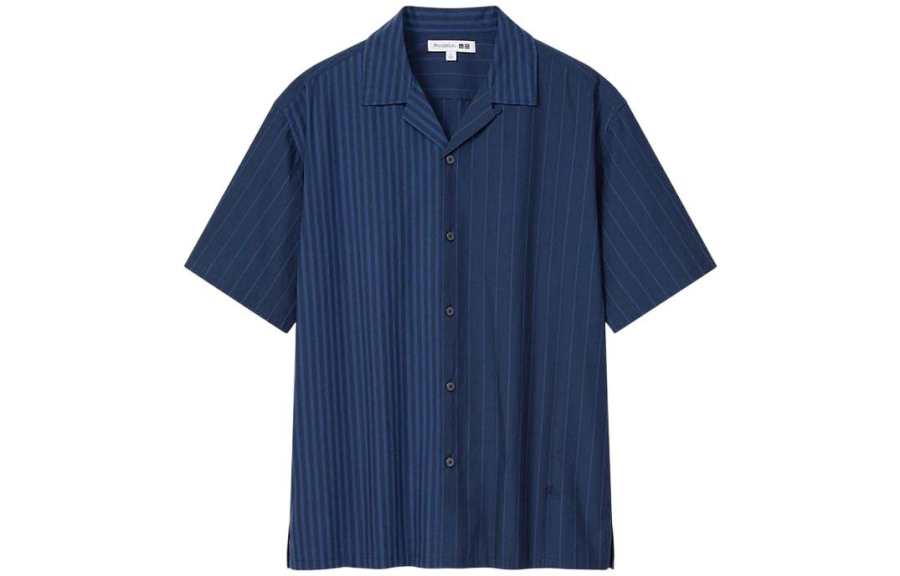 UNIQLO x JW Anderson Shirt Men's Navy Blue