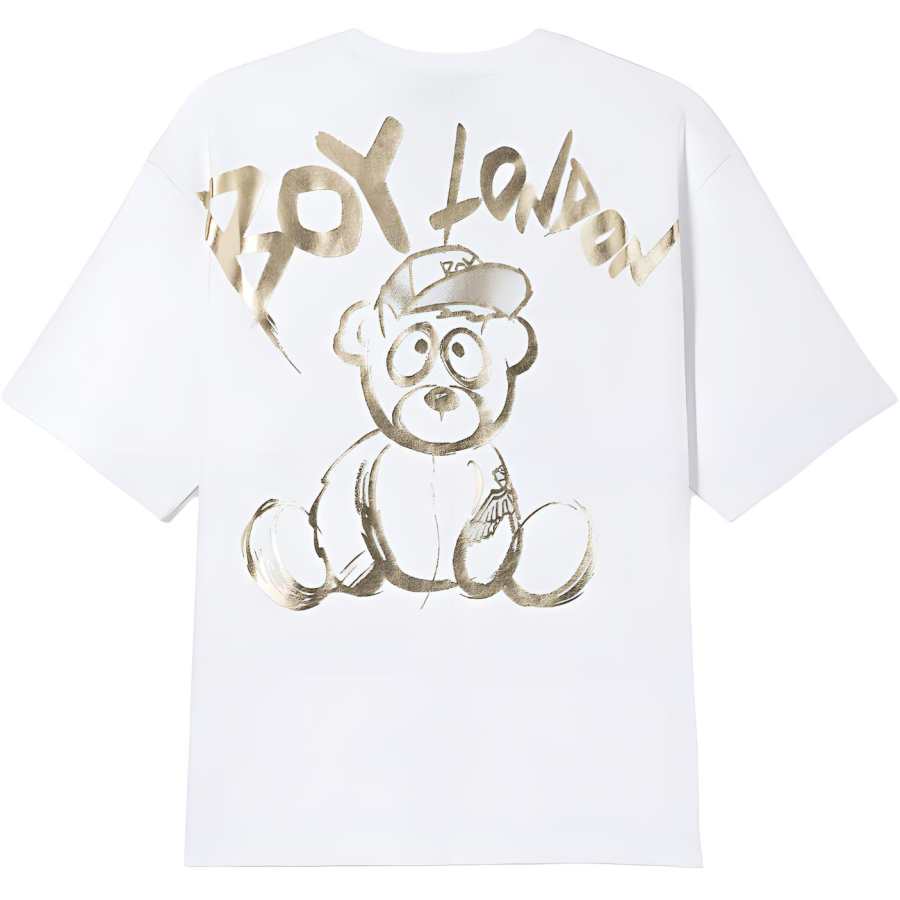 Boy London T Shirts Unisex White Crew Neck Moderate Heavyweight