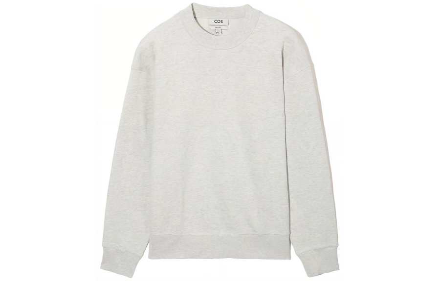 COS Sweatshirts Men's Beige Gray Half Turtleneck Moderate Other