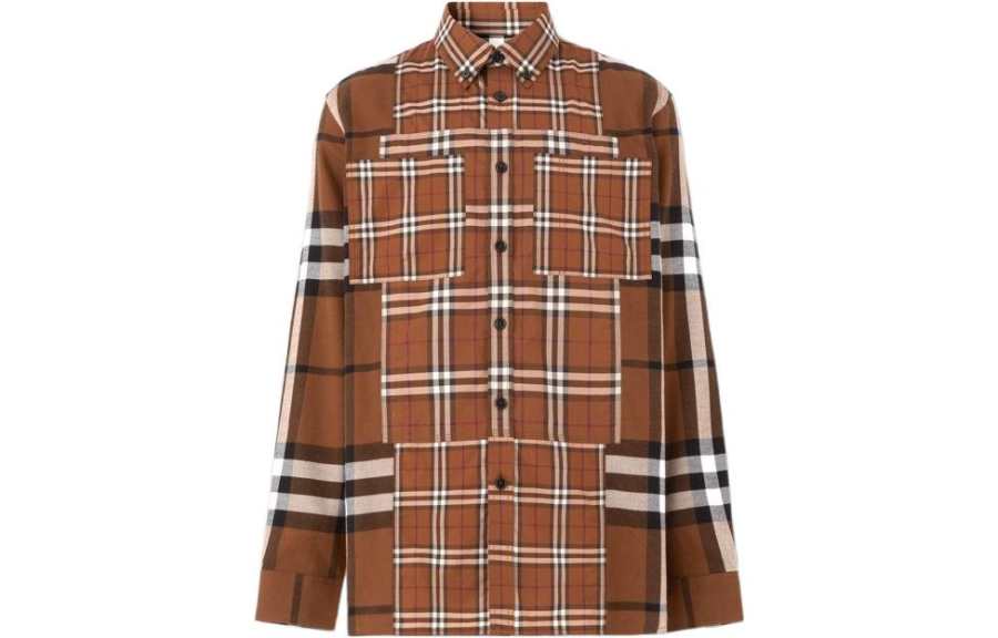 Burberry Shirt Men's Multicolor
