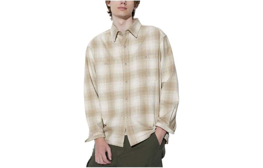 UNIQLO Shirts Unisex Pointed Collar Moderate Other