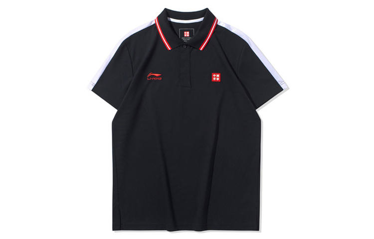Li-Ning Li Ning Polo Shirt Men's New Standard Black